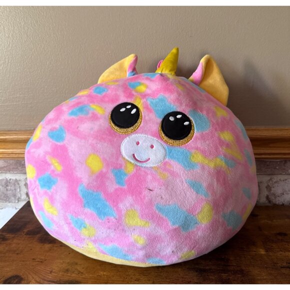 Ty Fantasia The Unicorn Squish A Boo Plush Stuffed Animal Toy Pink Blue - Picture 1 of 12